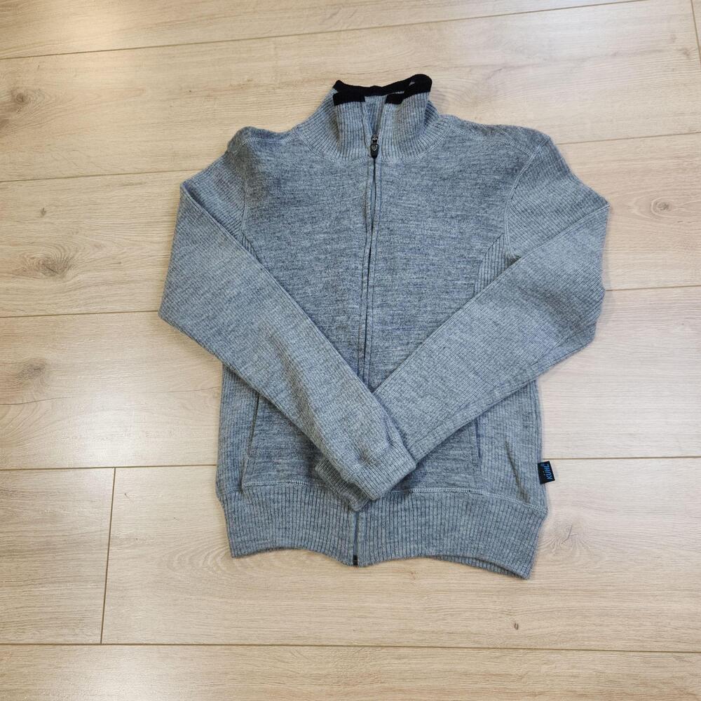 Kuhl Men's Full-Zip Sweater Jacket in Heather Gray